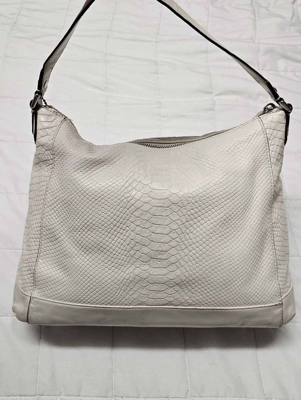 Coach Charlie Python Hobo Handbag - Picture 6 of 6